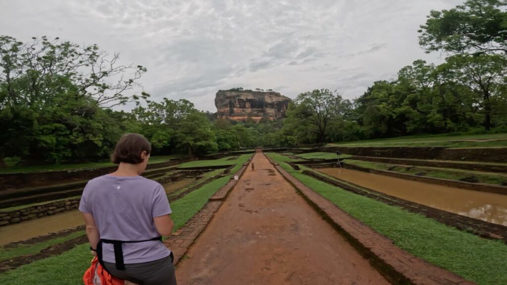 Sri Lanka cycling tour Sigiriya